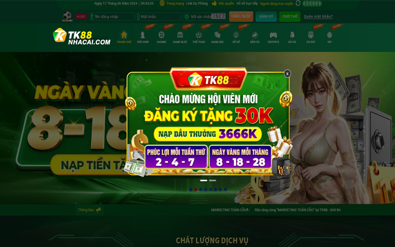 Lý do nên đăng ký Tk88 thay vì chơi bản Demo