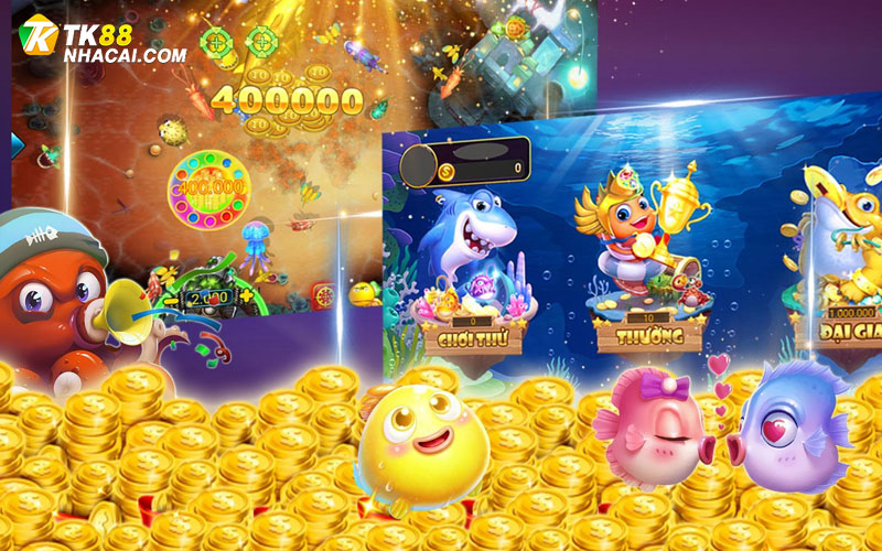 Các sảnh game bắn cá online tại TK88
